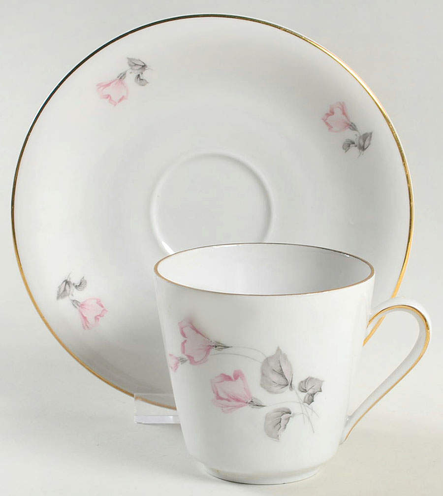 WIG137 Flat Cup & Saucer Set by Winterling - Bavaria-1