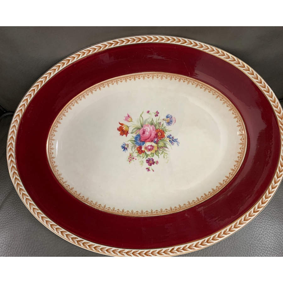 WW217 14" Oval Serving Platter by Wedgwood-1