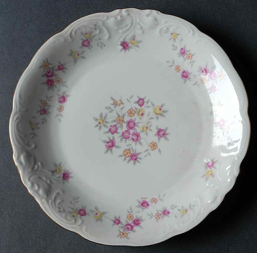 Spring Bread & Butter Plate by Wawel-1