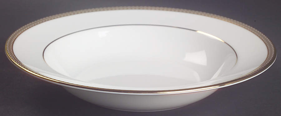 Golden Madrid Rim Soup Bowl by Wedgwood-1