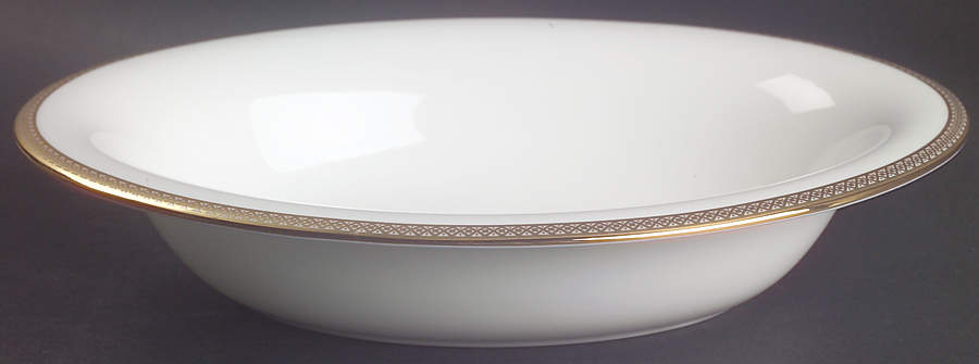 Golden Madrid 9" Oval Vegetable Bowl by Wedgwood-1