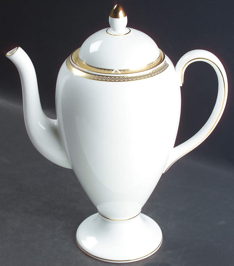 Golden Madrid Coffee Pot & Lid by Wedgwood-1