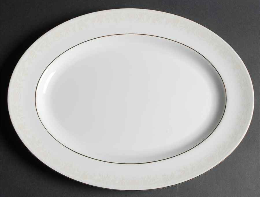 Mont Blanc 15" Oval Serving Platter by Wedgwood-1