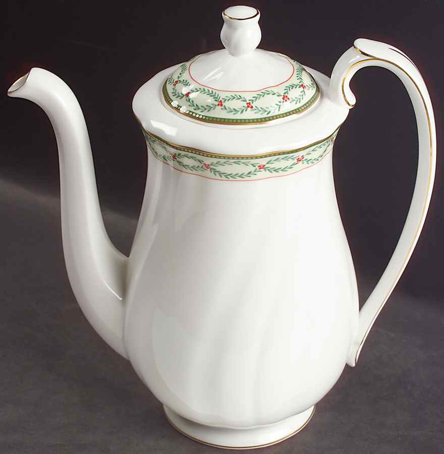 Royal Garland Coffee Pot & Lid by Wedgwood-1