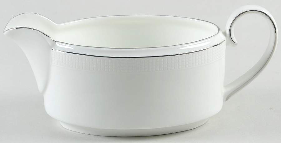 Blanc Sur Blanc Gravy Boat by Wedgwood-1