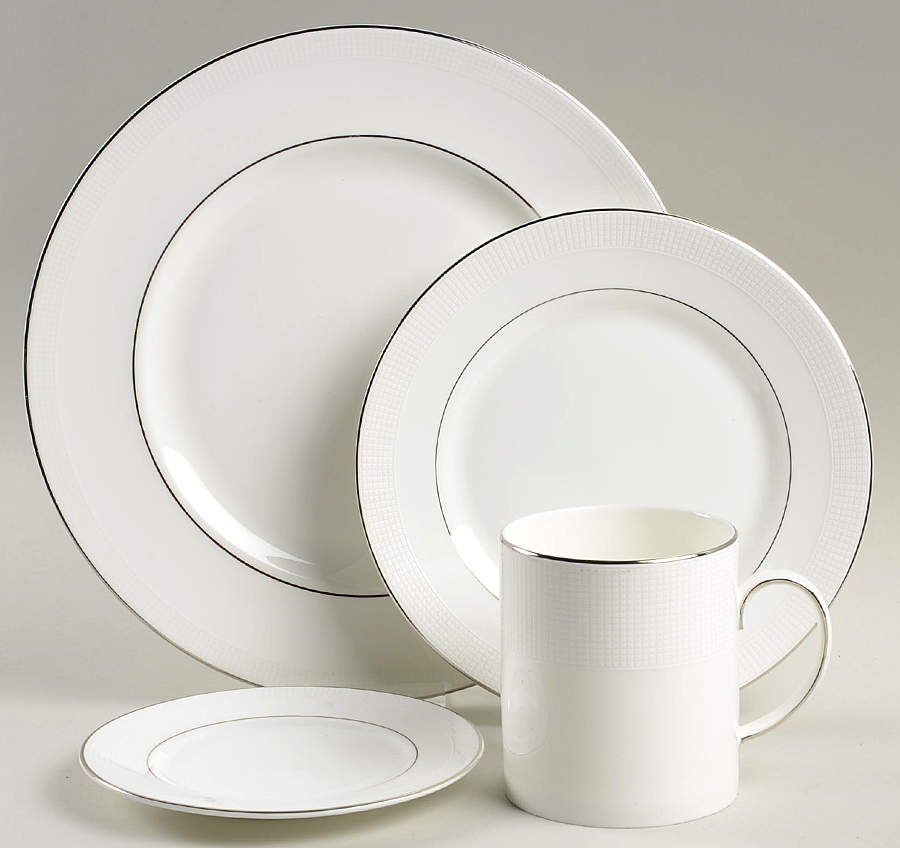 Blanc Sur Blanc 4 Piece Place Setting by Wedgwood-1