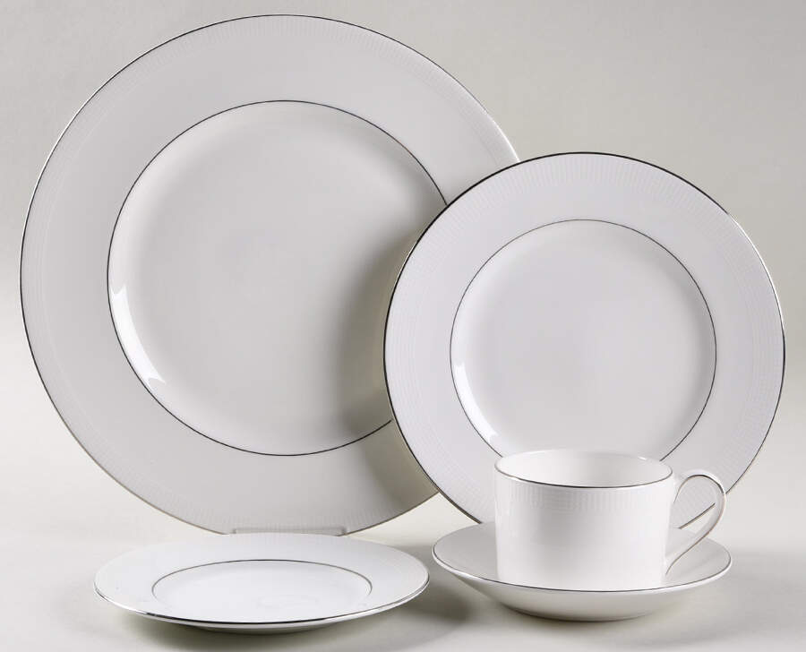 Blanc Sur Blanc 5 Piece Place Setting by Wedgwood-1