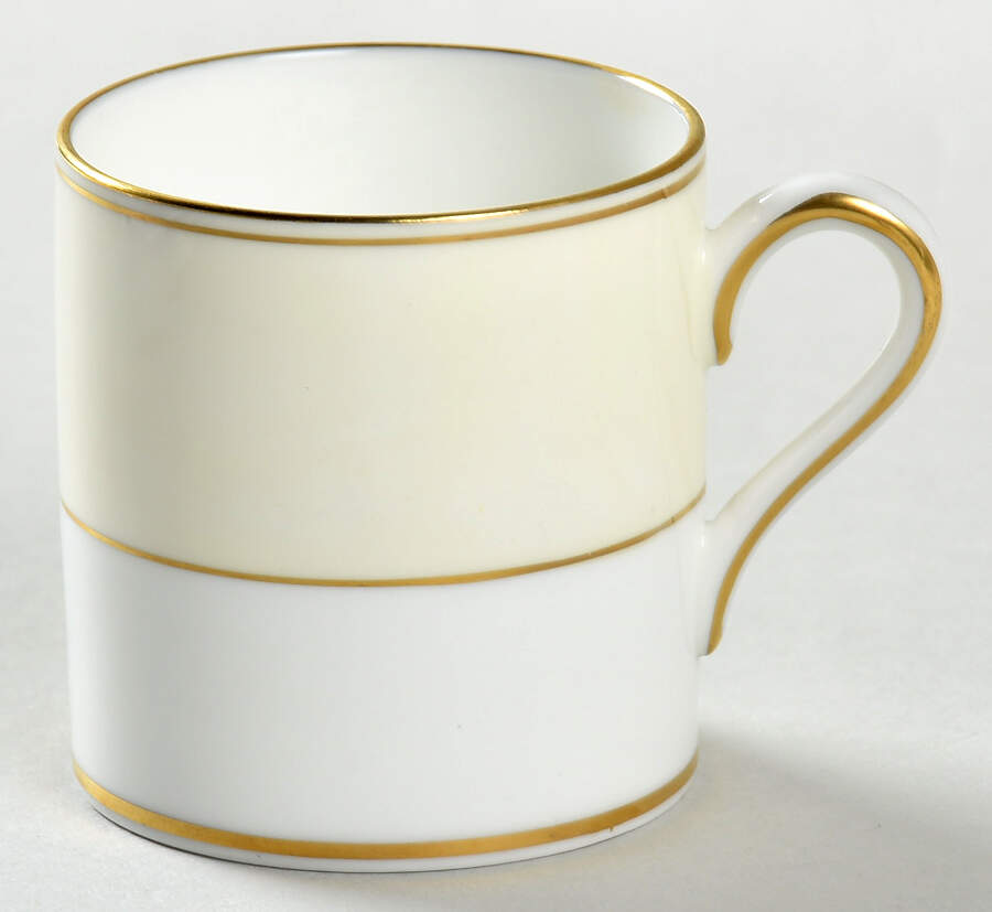 Champagne Duchesse Flat Demitasse Cup by Wedgwood-1