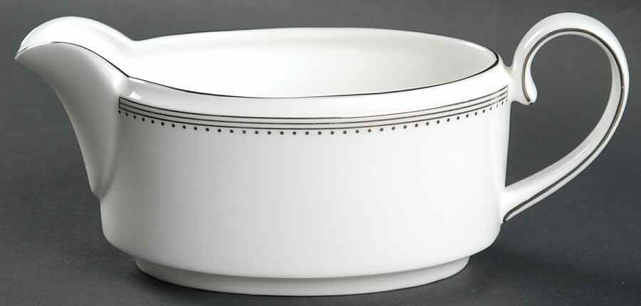Grosgrain Gravy Boat by Wedgwood-1