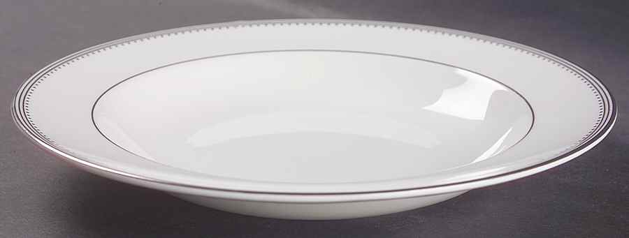 Grosgrain Large Rim Soup Bowl by Wedgwood-1