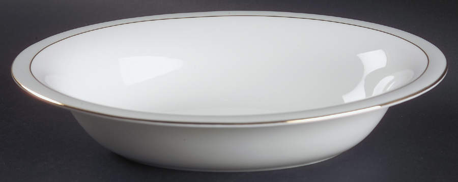 Illusion 9" Oval Vegetable Bowl by Wedgwood-1