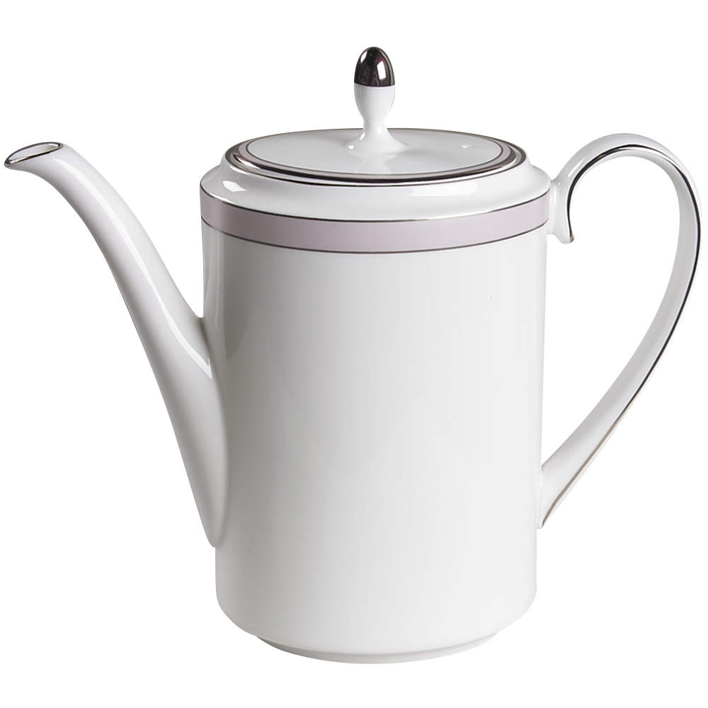 Pink Duchesse Coffee Pot & Lid by Wedgwood-1