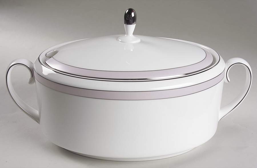 Pink Duchesse Tureen &  Lid by Wedgwood-1