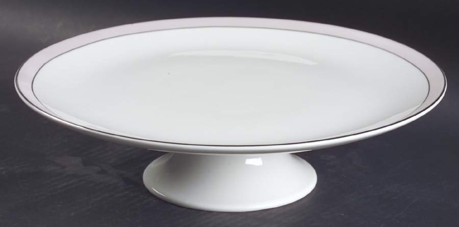 Pink Duchesse 10" Diameter Pedestal Cake Stand by Wedgwood-1