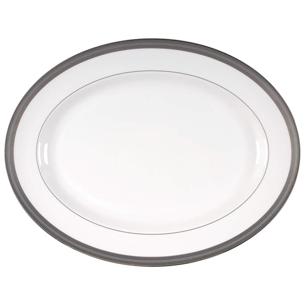 Tiara 15" Oval Serving Platter by Wedgwood-1