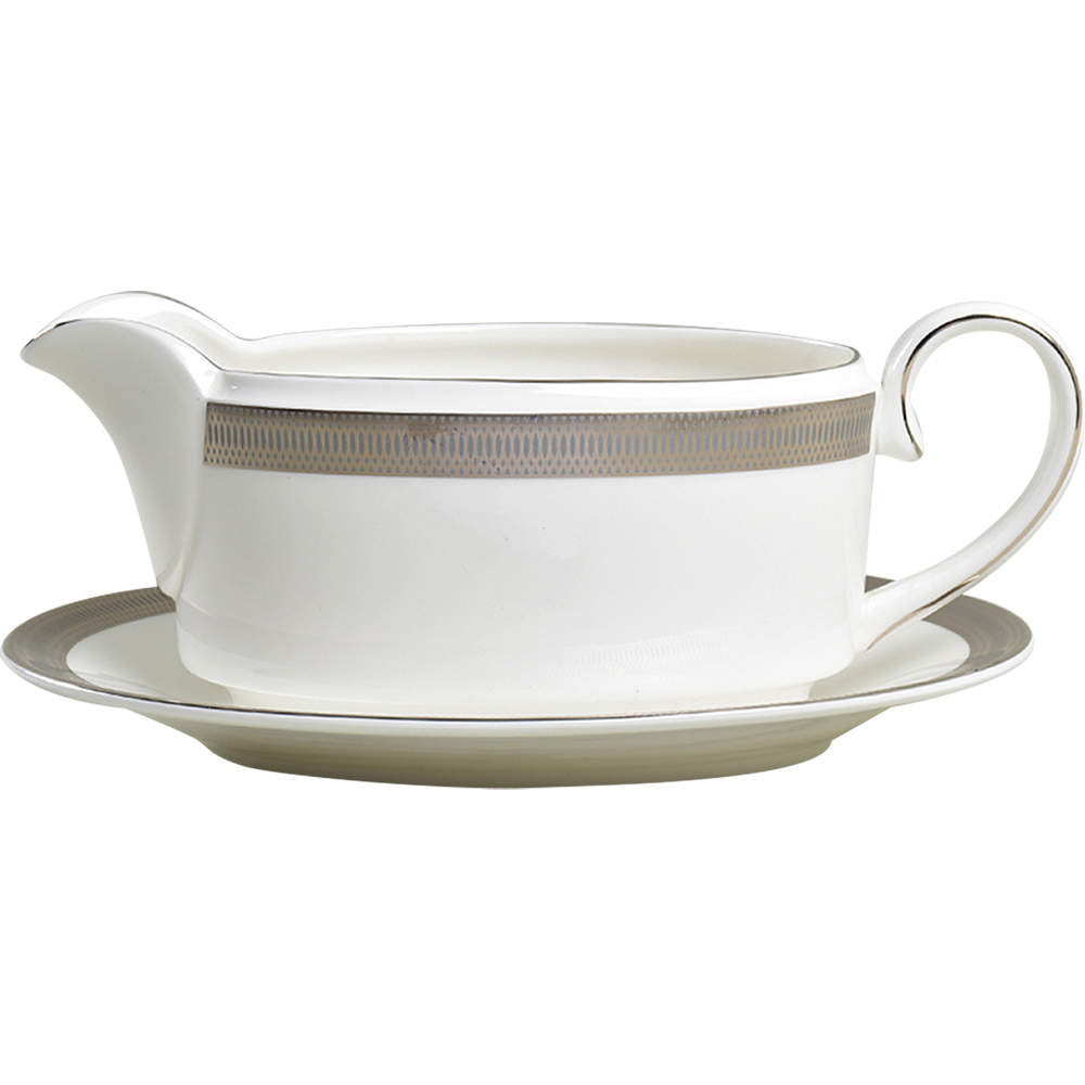Tiara Gravy Boat & Underplate by Wedgwood-1