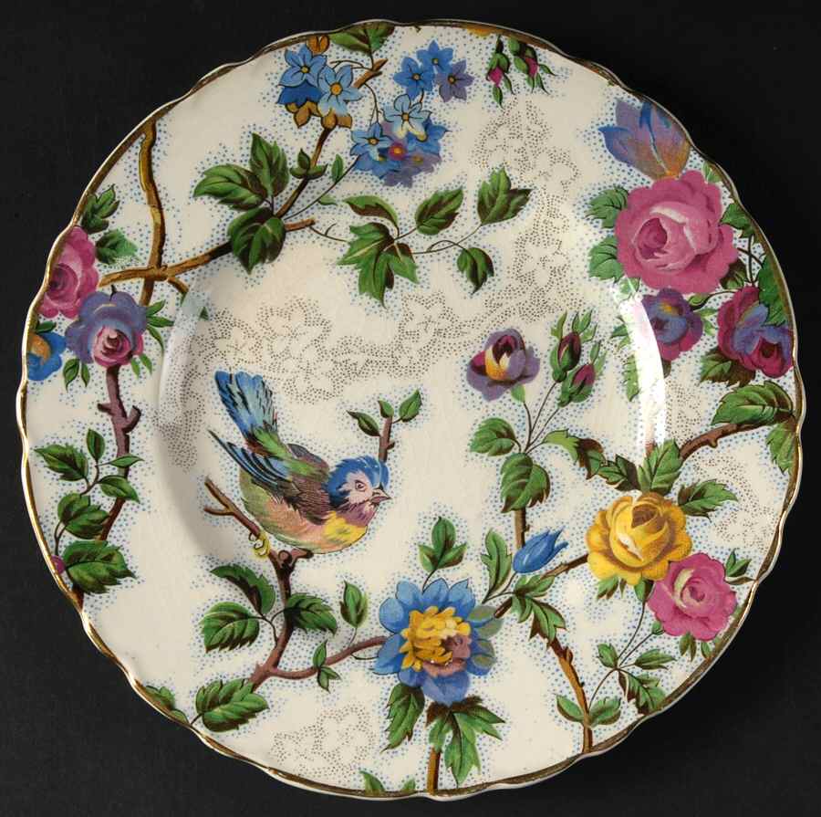 Lorna Doone Bread & Butter Plate by Arthur J Wilkinson-1