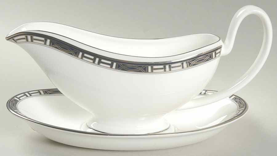 Acacia Gravy Boat & Underplate by Waterford China-1