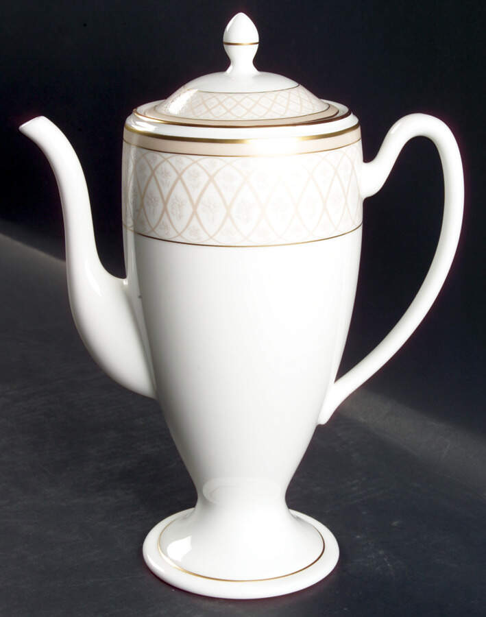 Shelbourne Tea/Coffee Pot & Lid by Waterford China-1