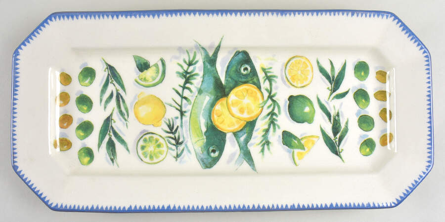 Sardinia 18" Fish Platter by Williams-Sonoma-1