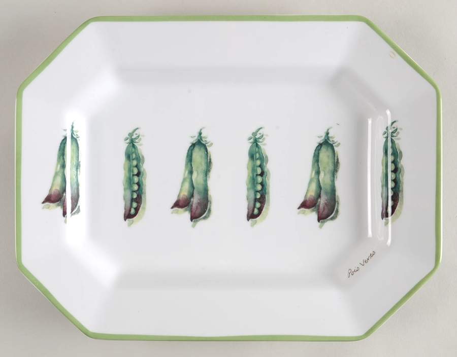 Vegetable Garden 13" Oval Serving Platter by Williams-Sonoma-1