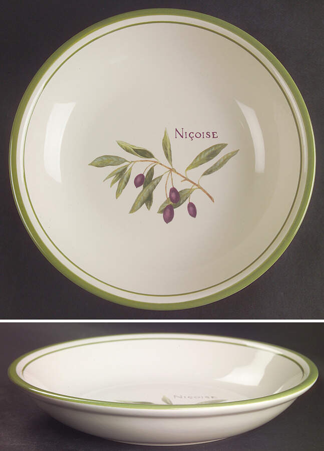 Olive Grove 9" Individual Pasta Bowl by Williams-Sonoma-1