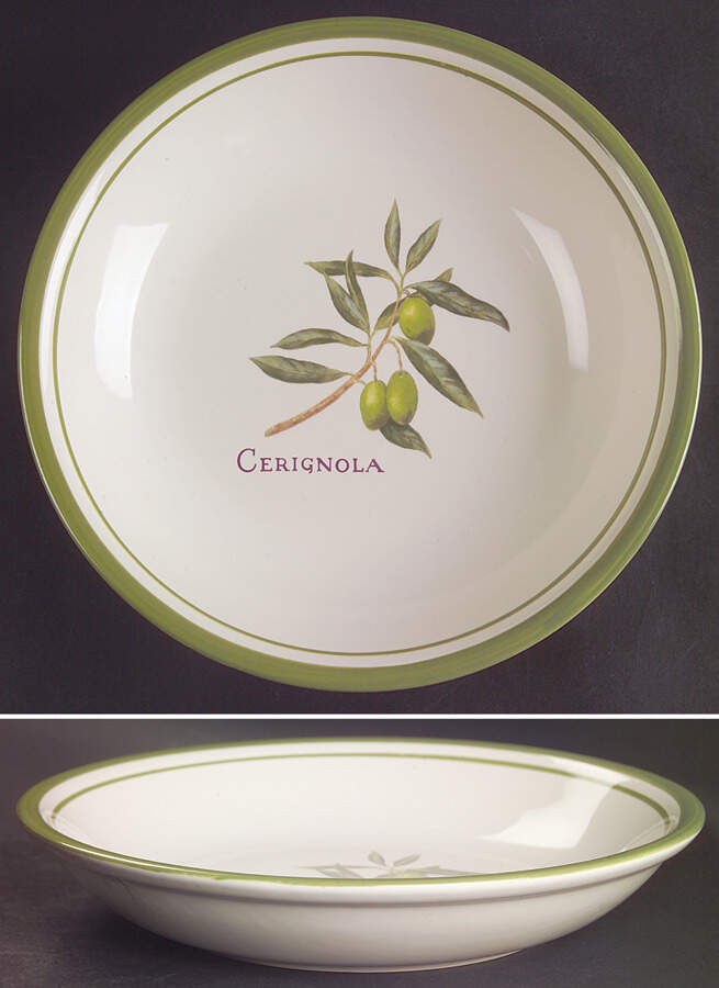 Olive Grove 9" Individual Pasta Bowl by Williams-Sonoma-1