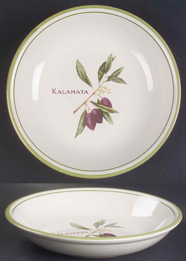 Olive Grove 9" Individual Pasta Bowl by Williams-Sonoma-1