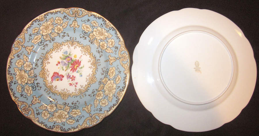 Cromer Blue Dinner Plate by Wedgwood-1