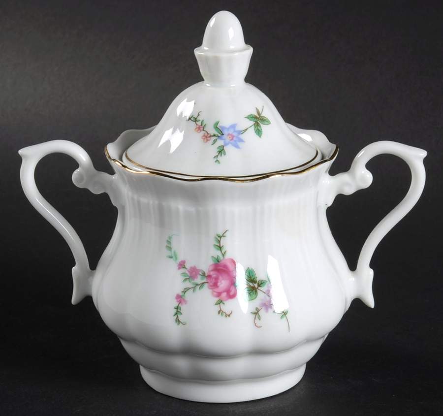 WLB41 Sugar Bowl & Lid by Walbrzych-1