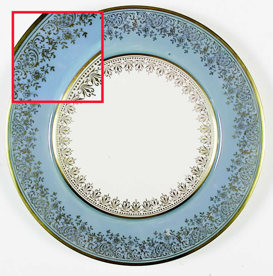 WHD15 Dinner Plate by Wheeling Decorating-1