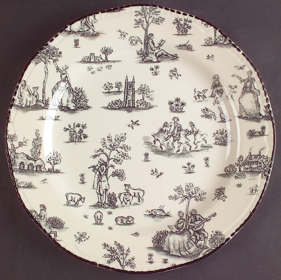 WOO81 Dinner Plate by Wood & Sons-1