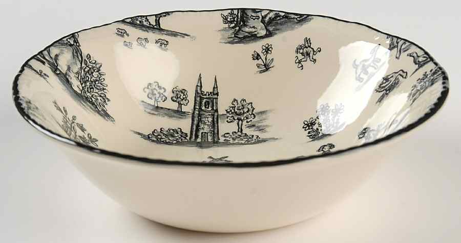 WOO81 Coupe Cereal Bowl by Wood & Sons-1