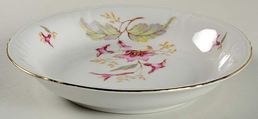 Hibiscus Coupe Soup Bowl by Winterling - Bavaria-1