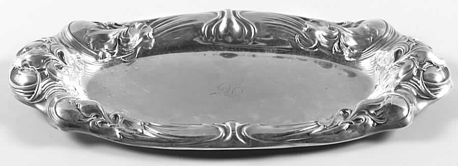 Eton (Sterling, Hollowware) Sterling Bread Tray by Wallace Silver-1