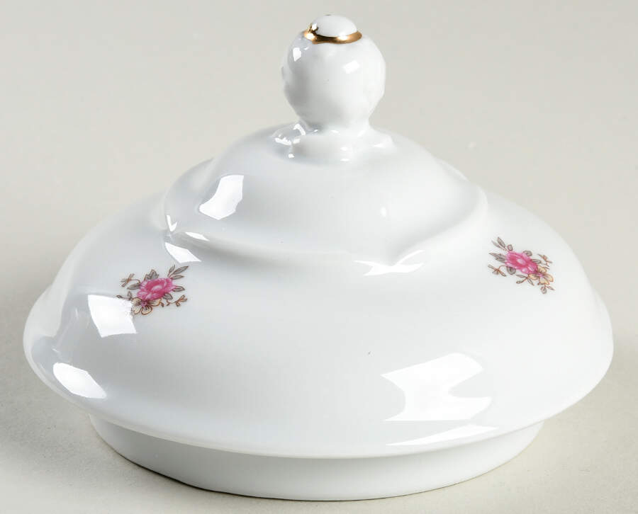 Tea Rose Lid for Teapot by Wawel-1