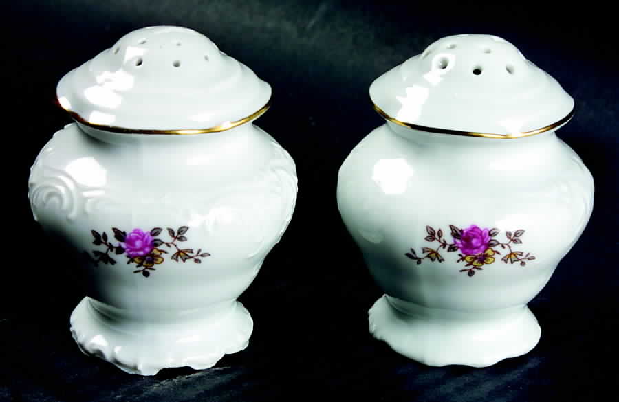 Tea Rose Salt & Pepper Set by Wawel-1