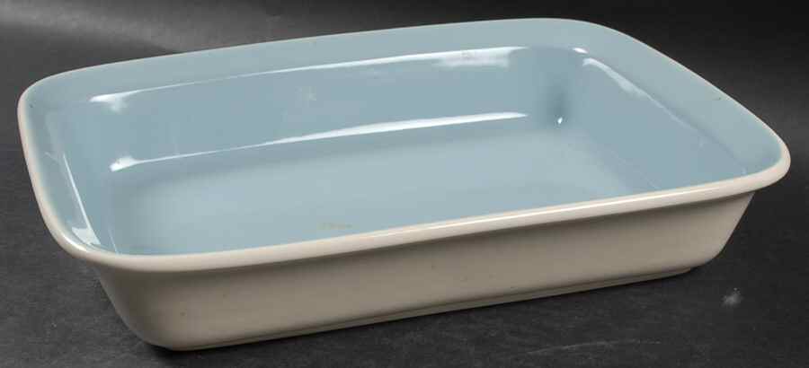 Summer Sky Blue (Sterling) 10" Rectangular Baker by Wedgwood-1