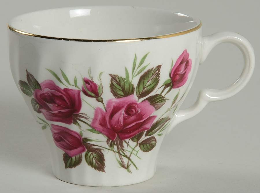 Rose Royale Flat Cup by Wood & Sons-1