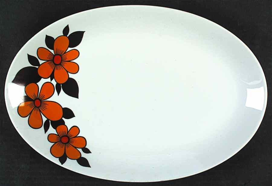 WIG571 13" Oval Serving Platter by Winterling - Bavaria-1