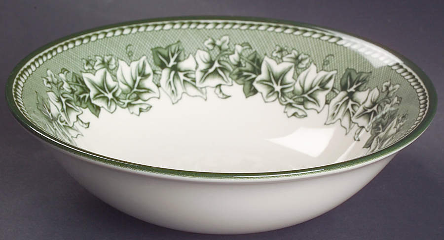 Kent Green Vine (Williams Sonoma) Coupe Cereal Bowl by Wedgwood-1