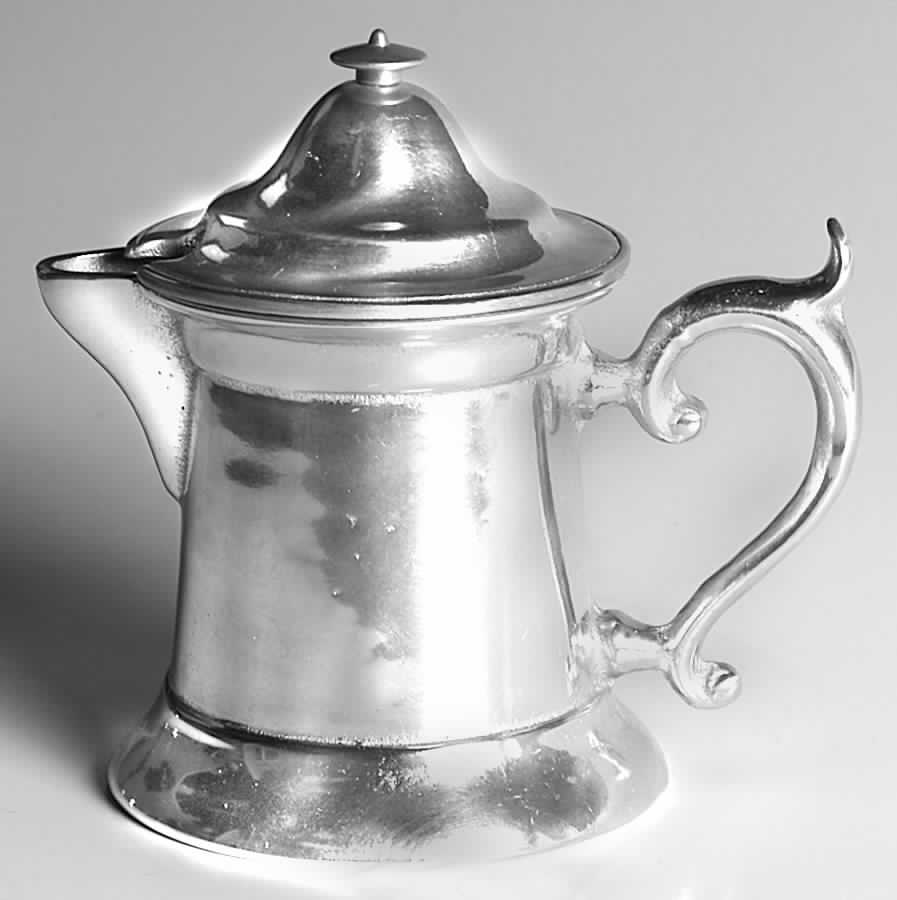 1840-Glossy (Armetale, Hollowware) Creamer by Wilton Armetale-1