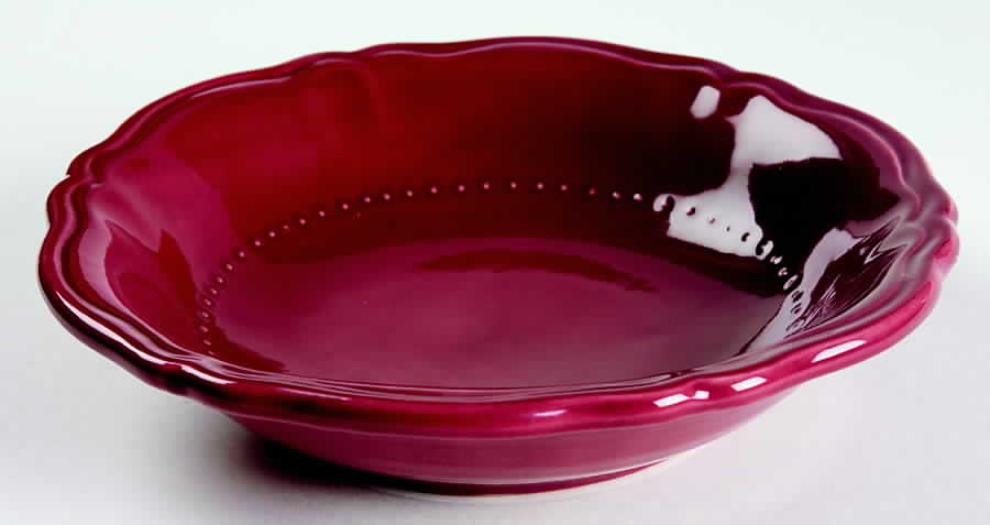 Tuscany Burgundy 9" Soup/Pasta Bowl by Waverly-1