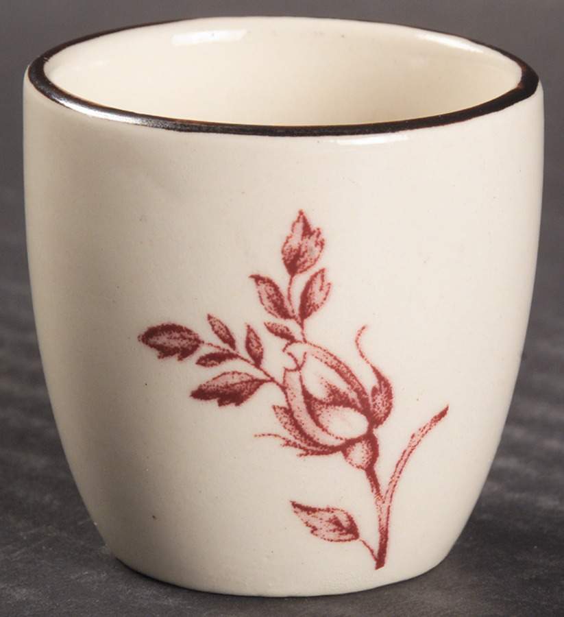 Colonial Rose Pink Single Egg Cup by Wood & Sons-1