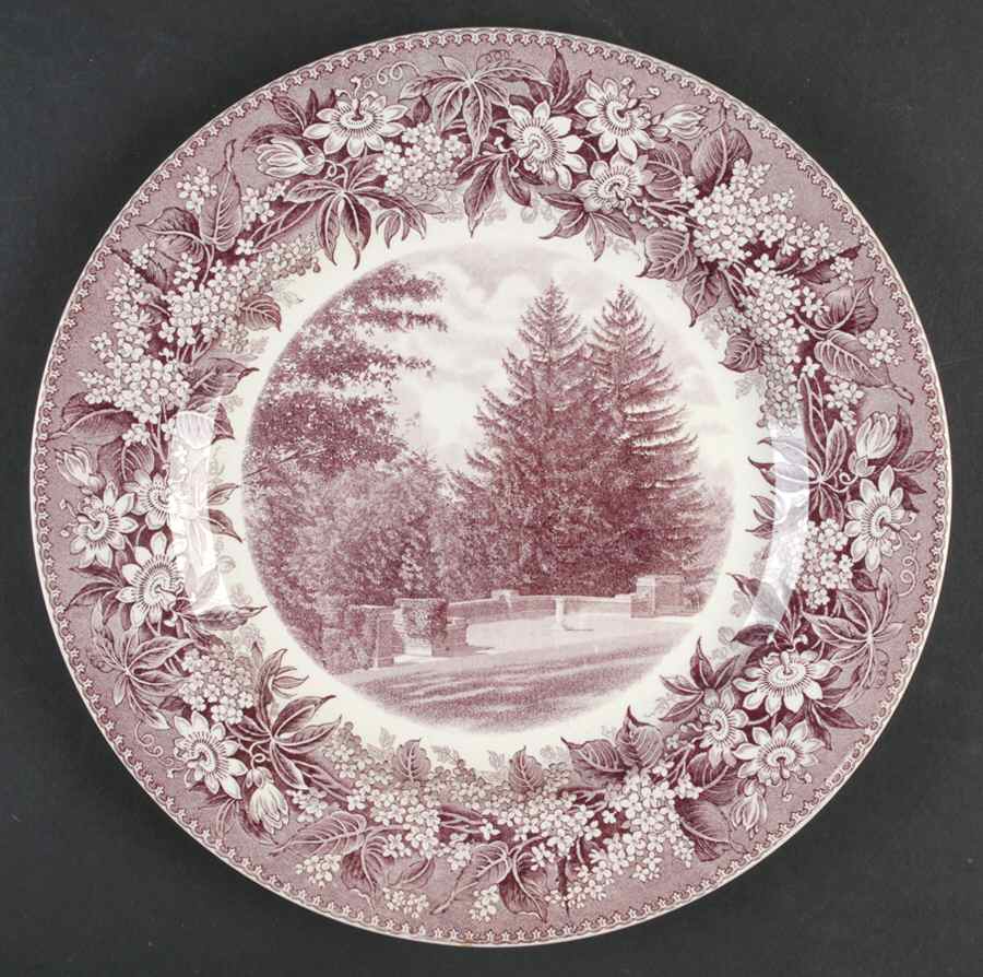 Denison University Mulberry Dinner Plate by Wedgwood-1