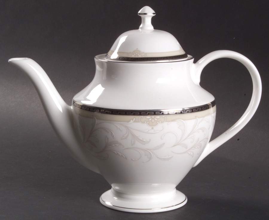 Brocade Teapot & Lid by Waterford China-1