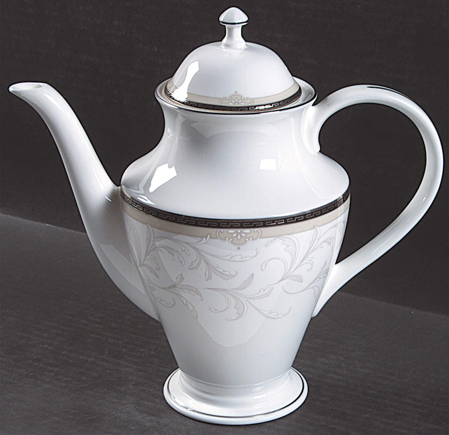 Brocade Tea/Coffee Pot & Lid by Waterford China-1