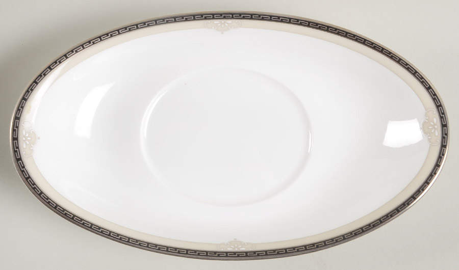 Brocade Underplate for Gravy Boat by Waterford China-1