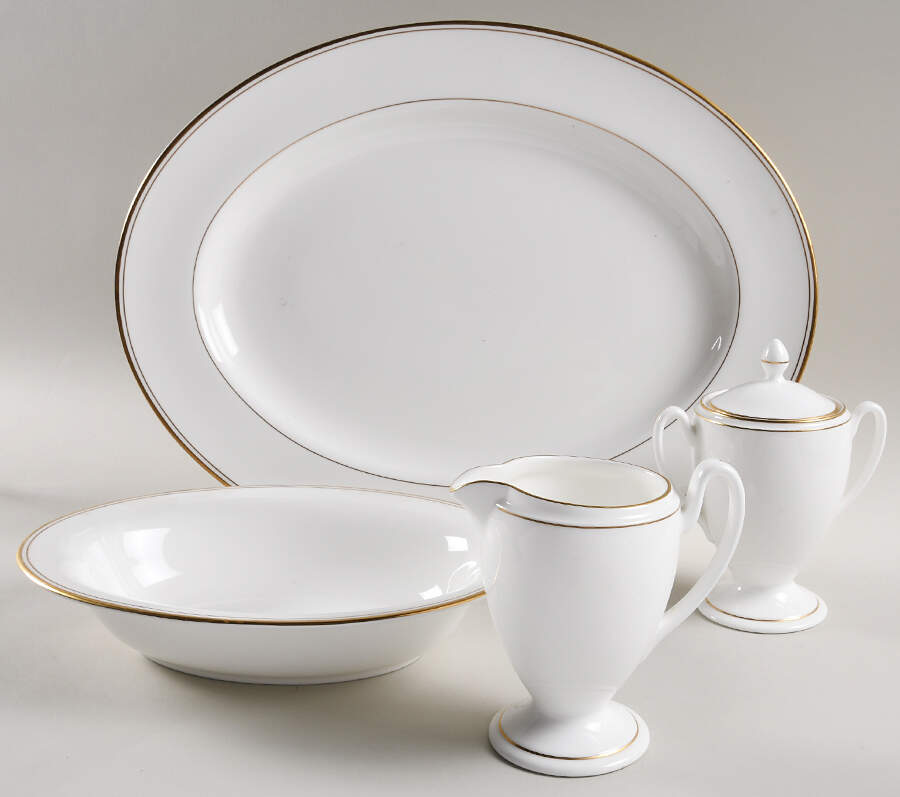 Kilbarry Gold 5 Piece Hostess Set by Waterford China-1
