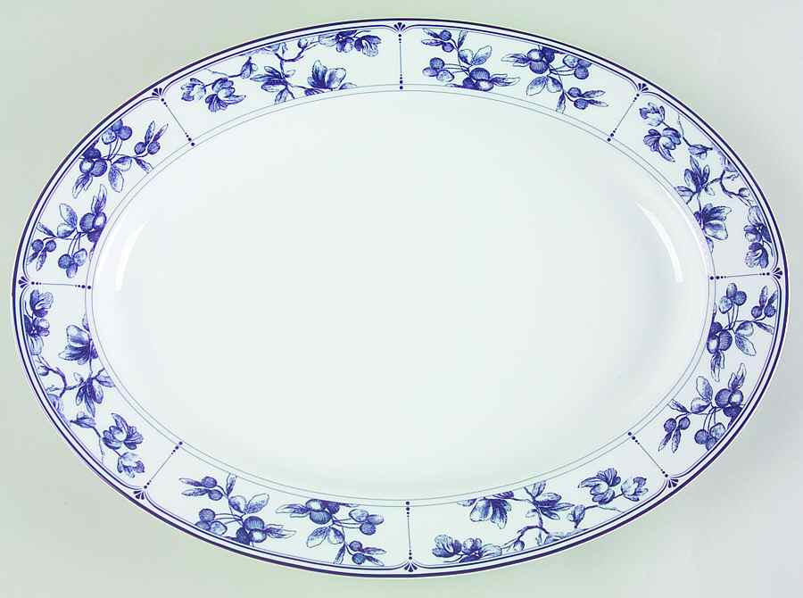 Normandy 16" Oval Serving Platter by Waterford China-1